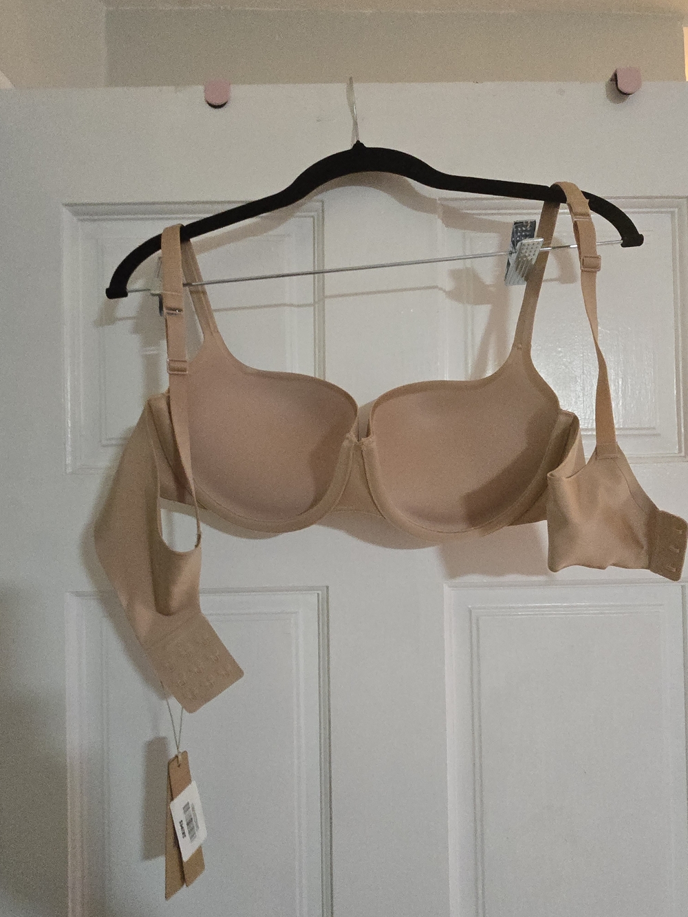 SKIMS Ultimate Push-up Balconette Bra Color Clay Size 36C - Picture 3 of 4
